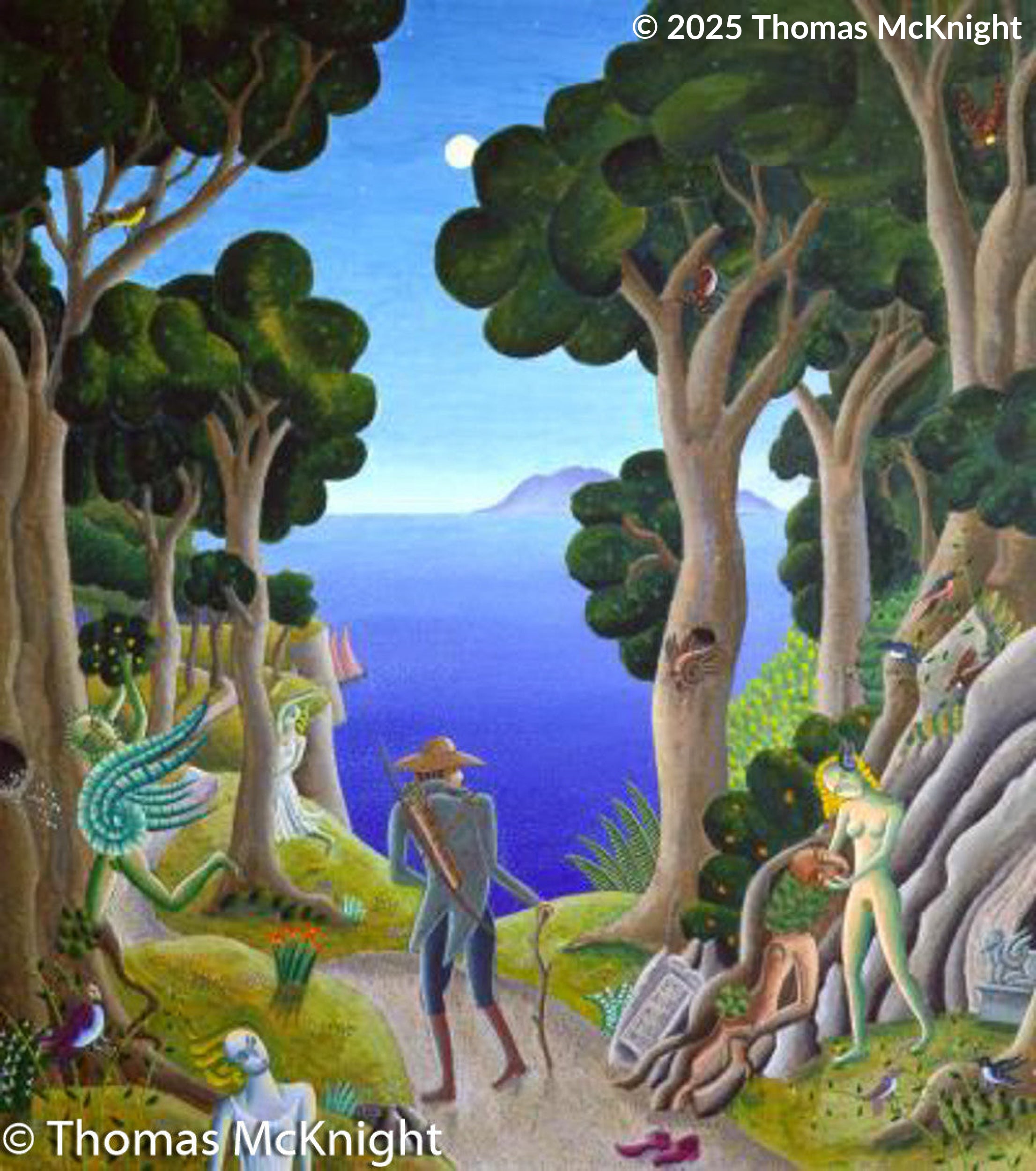 Archer In Arcadia Paper Giclee