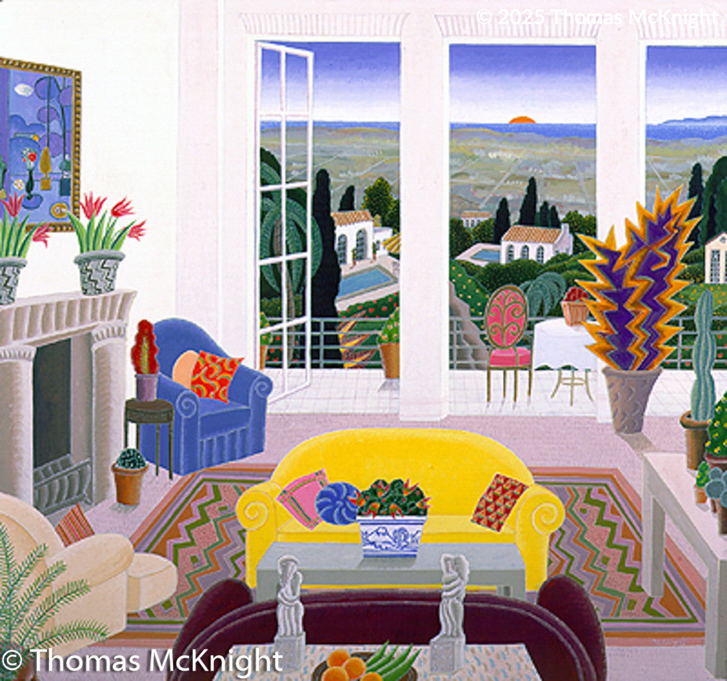 Bel Air Paper Poster