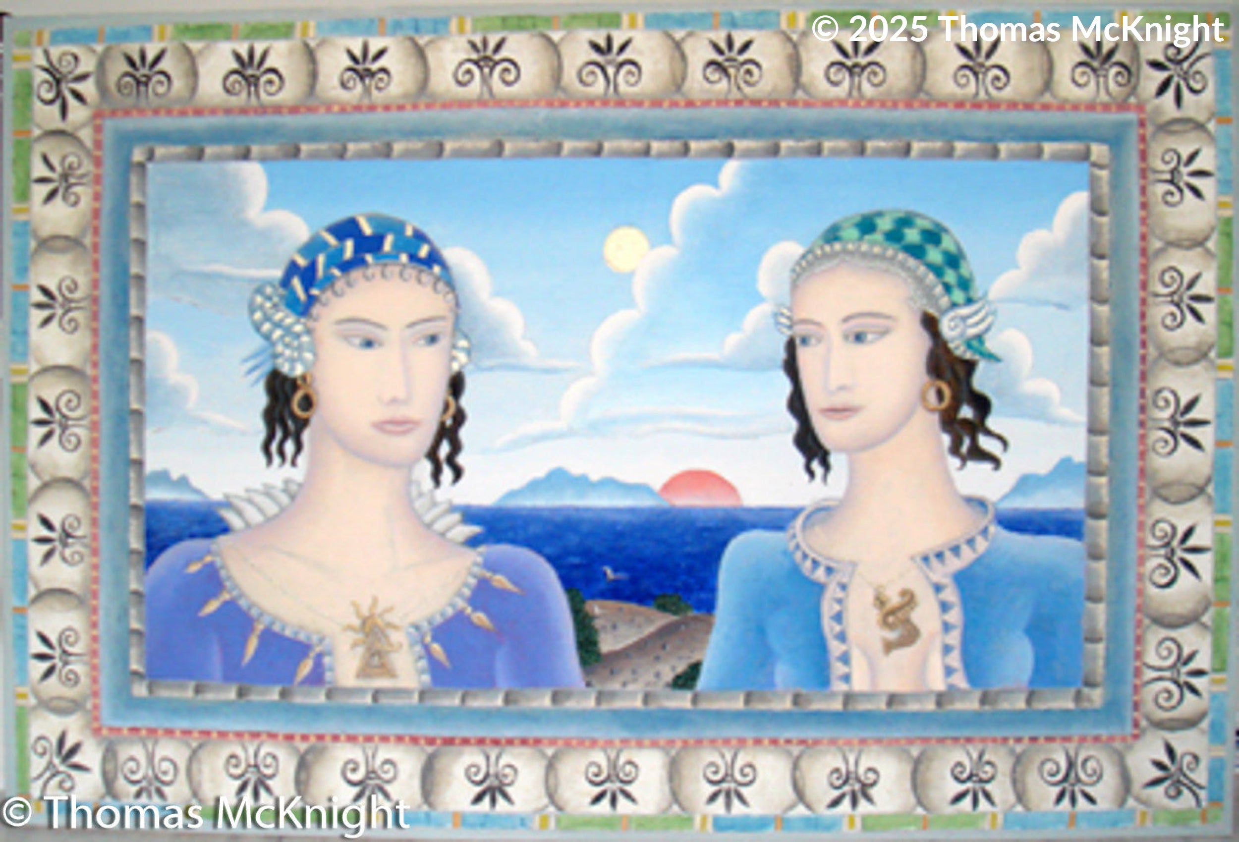 Delos Acrylic on Canvas acrylic on canvas