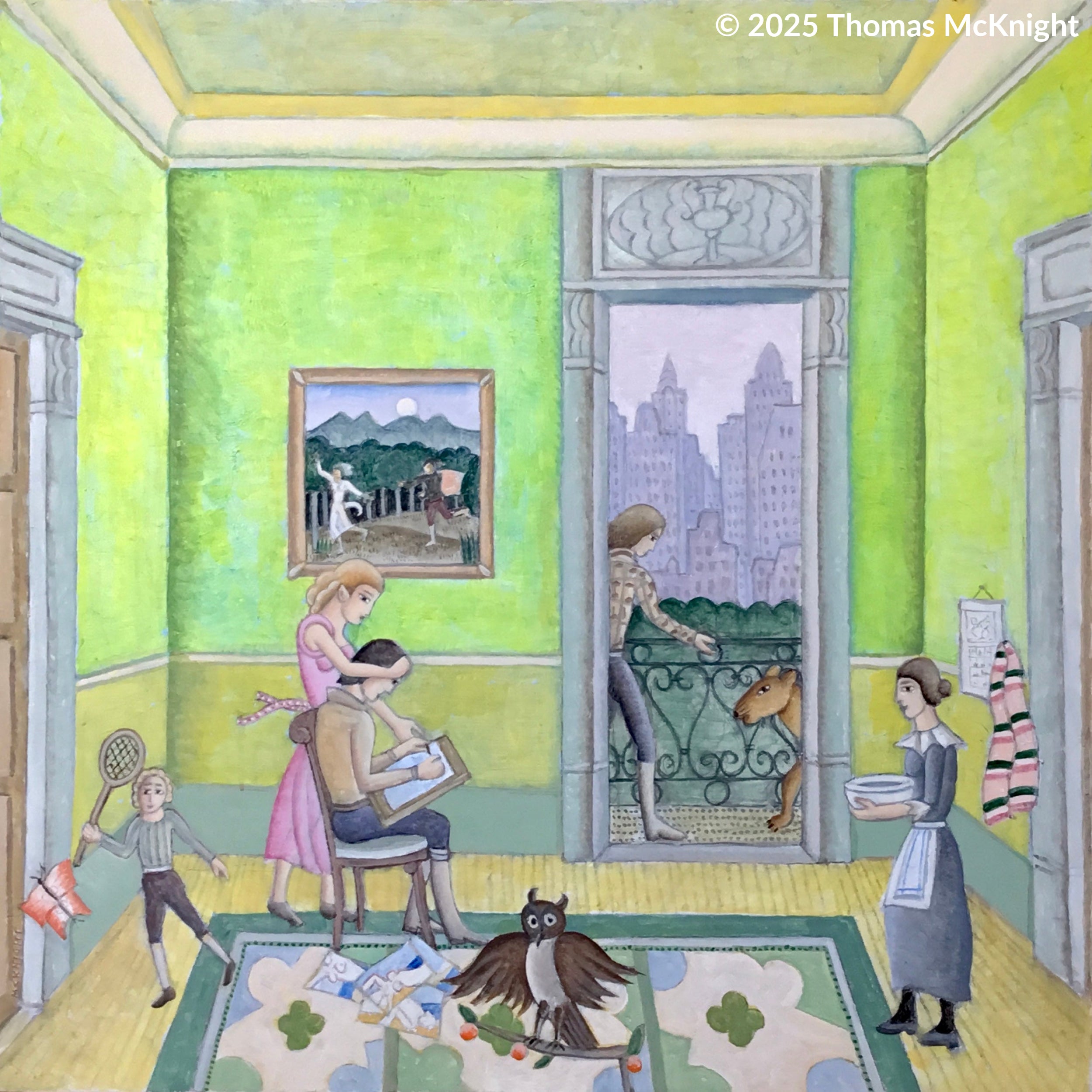 Green Studio with Central Park