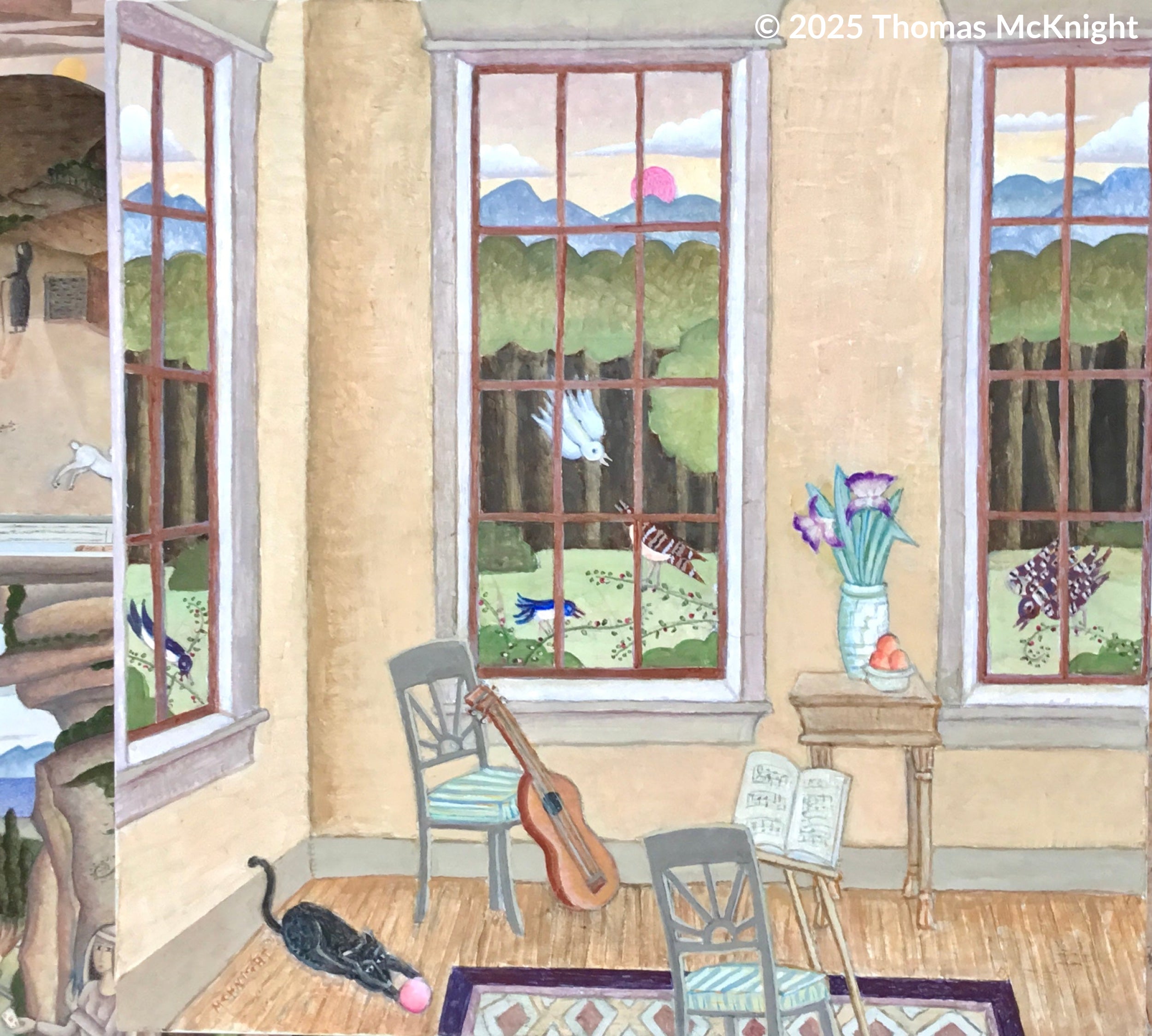 Room with Guitar