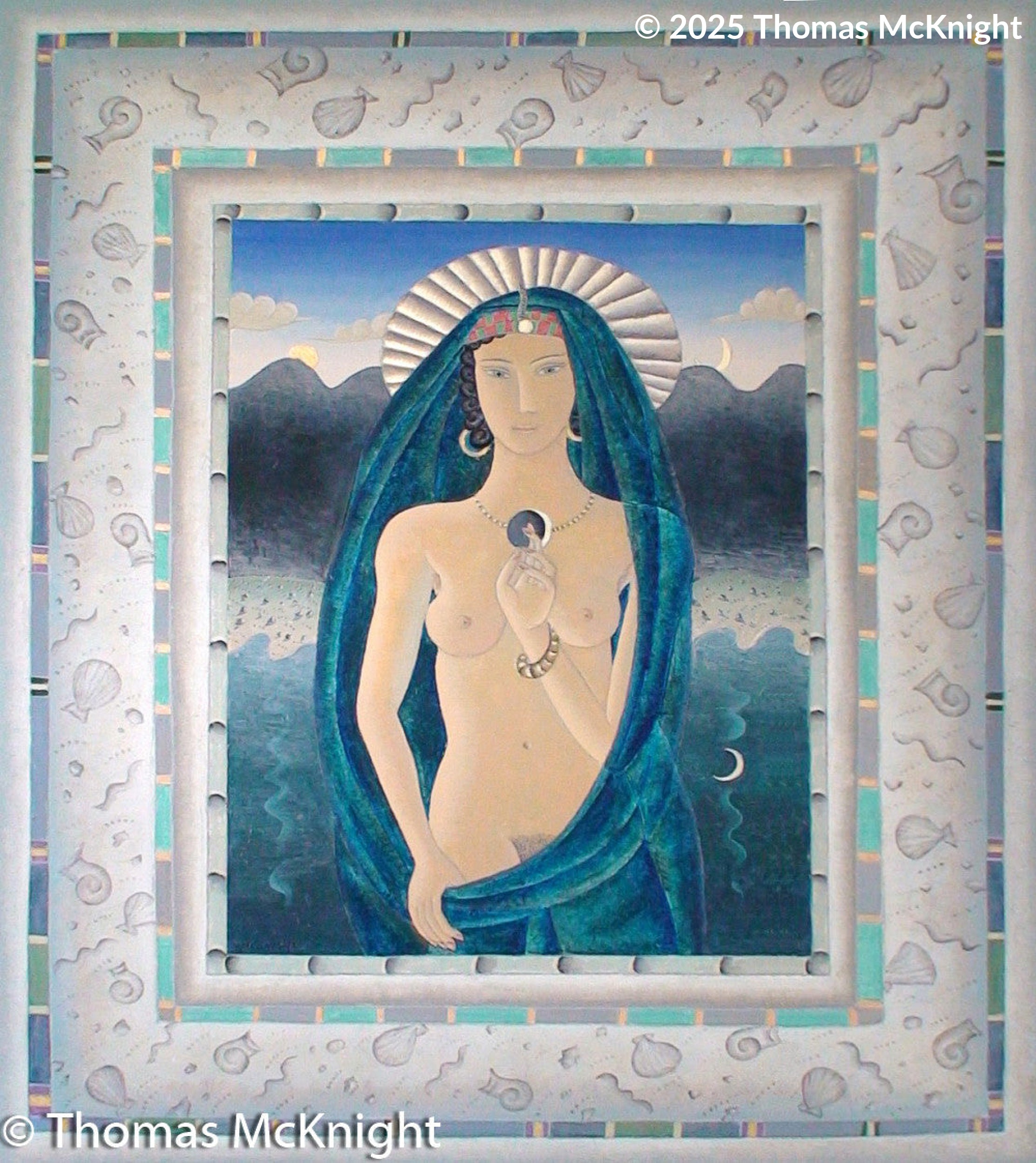 Selene Acrylic on Canvas acrylic on canvas