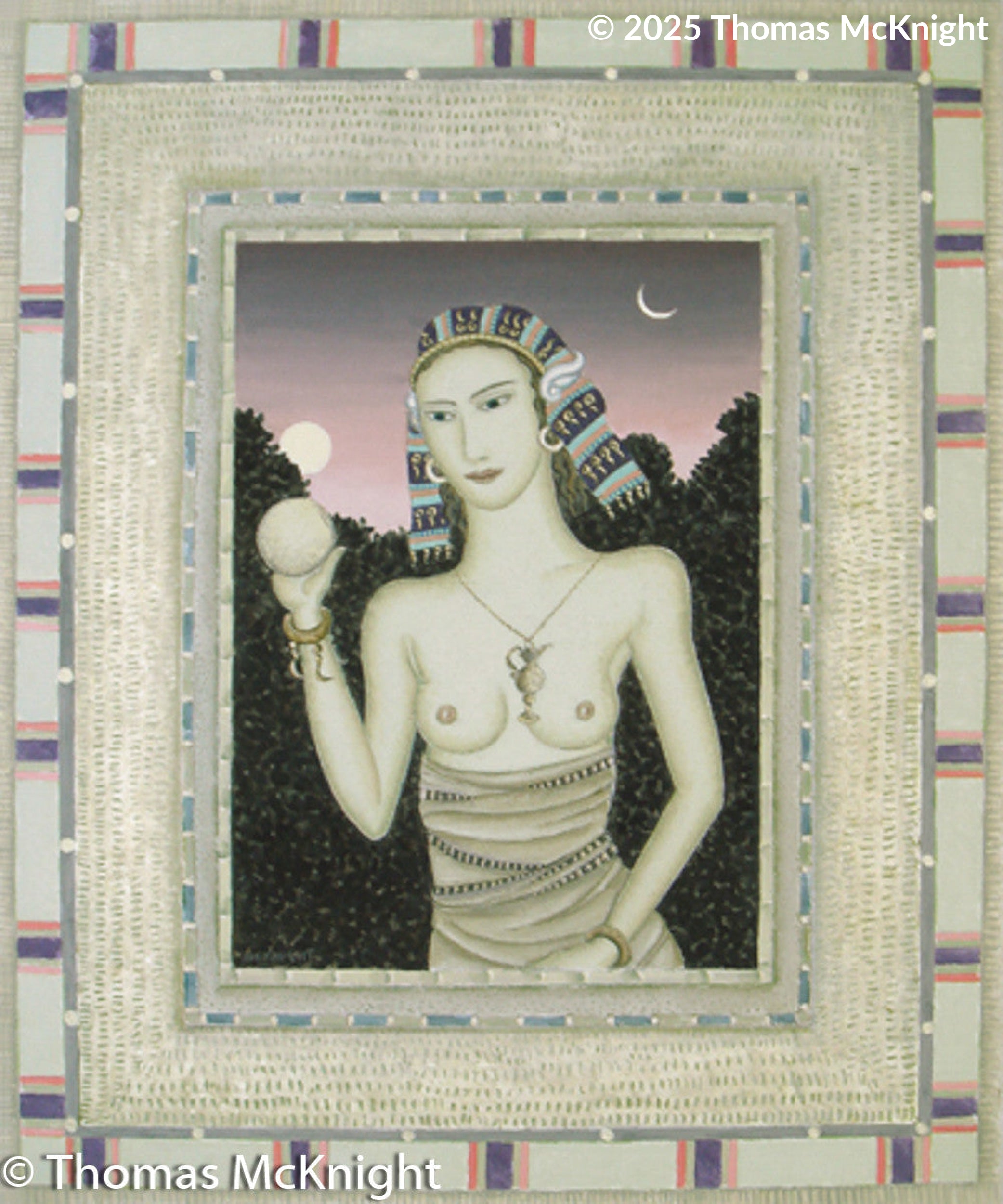 Sibyl Acrylic on Canvas acrylic on canvas