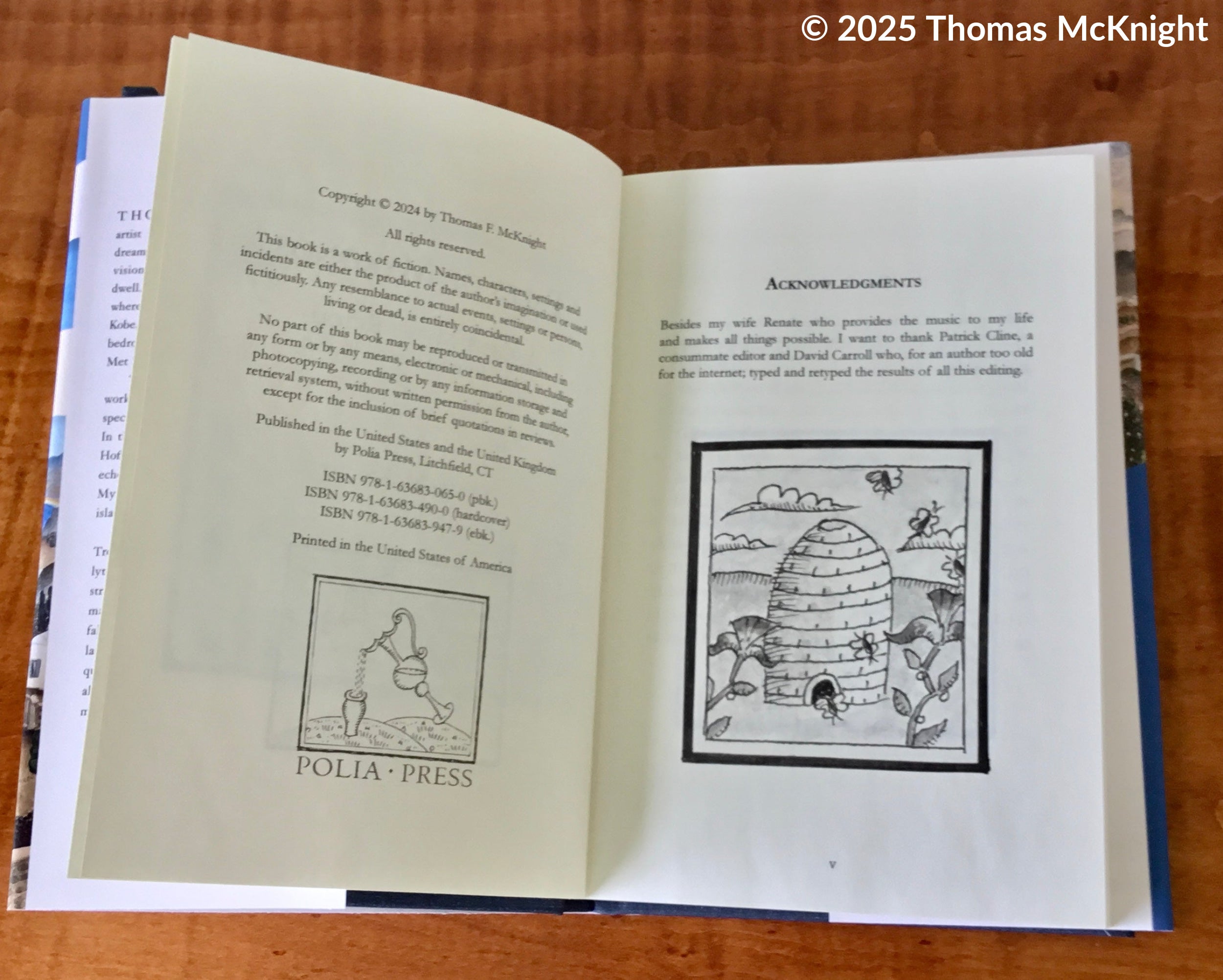 Thomas McKnight’s Tales of Mykonos (signed edition) books