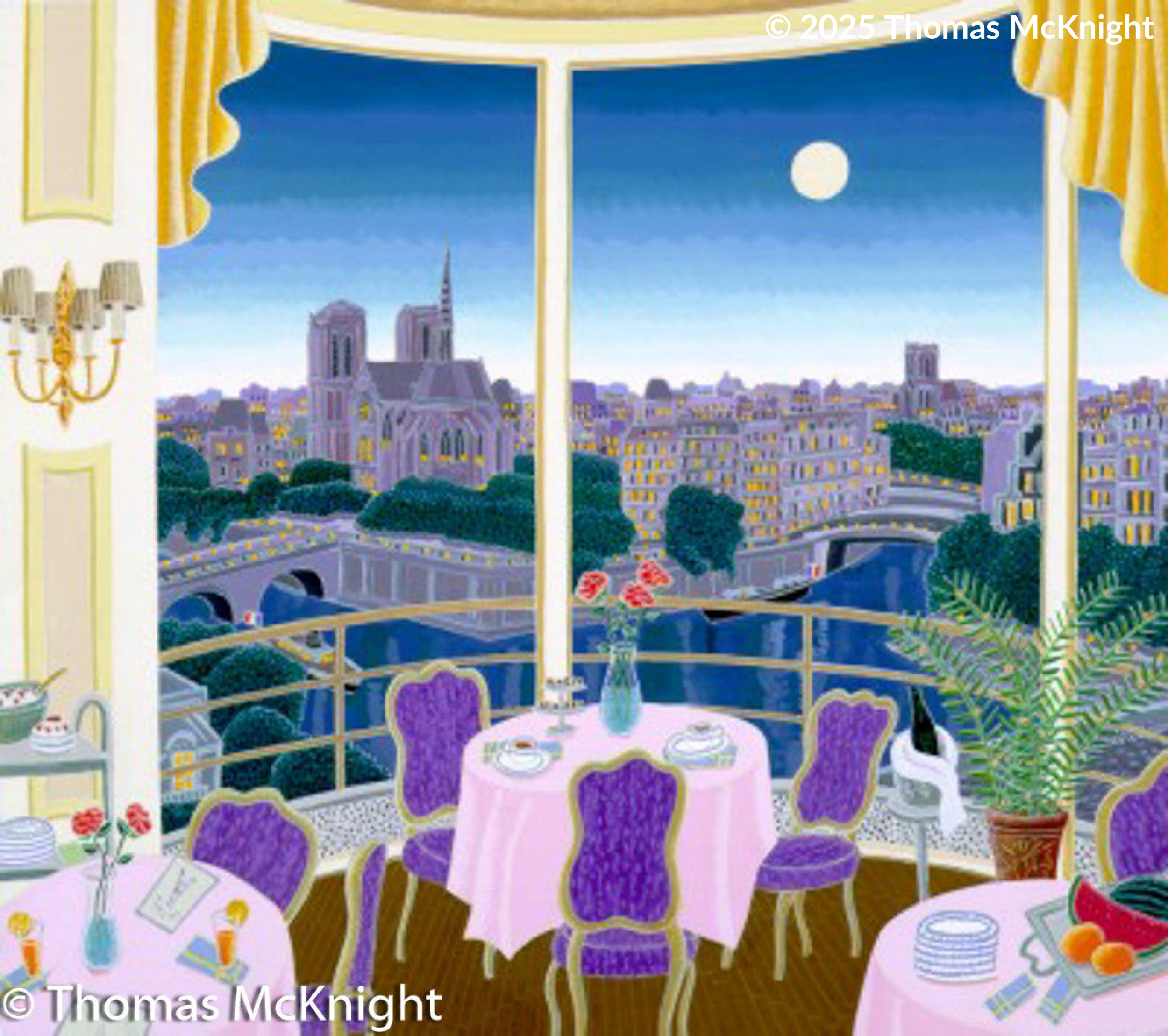 Tour D’Argent Paper Poster