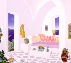 Aegean Room with Arches