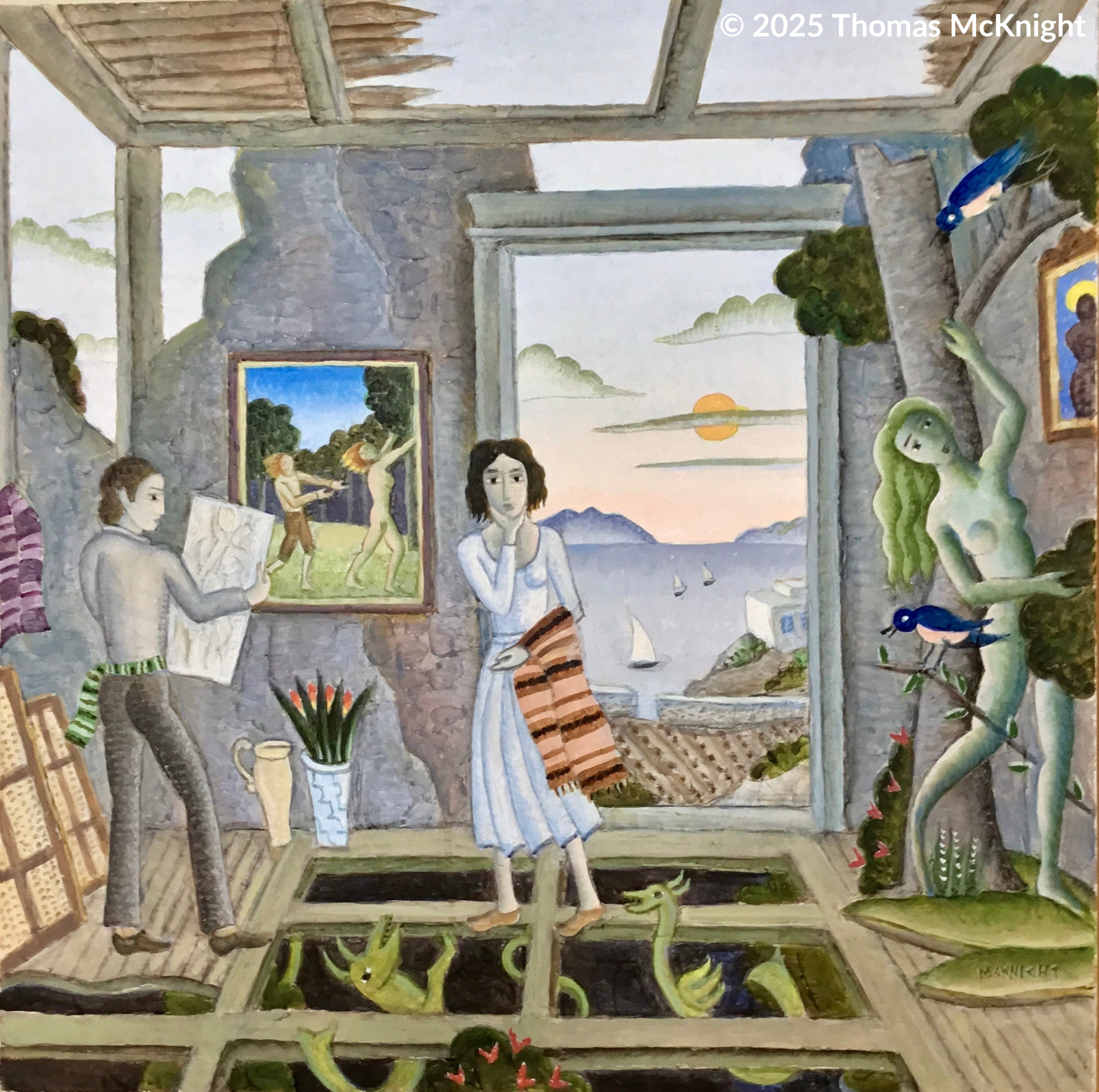Artist in the Ruins