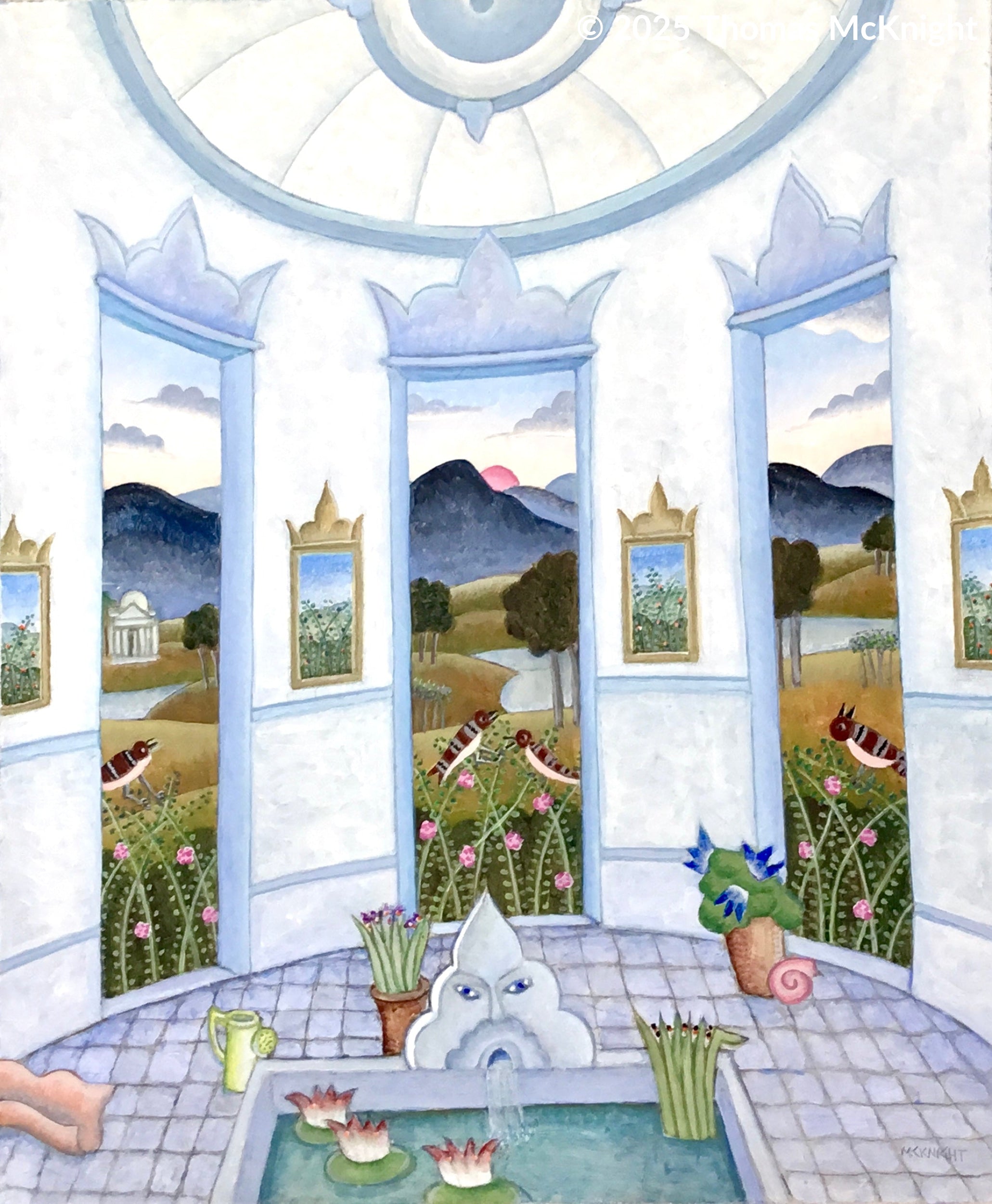 Blue Moon Temple