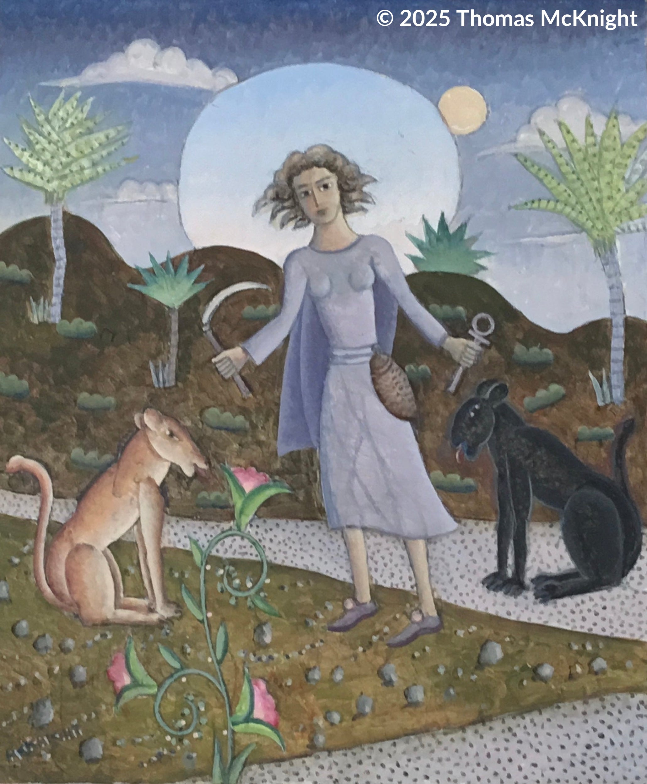 Icon with 2 Panthers