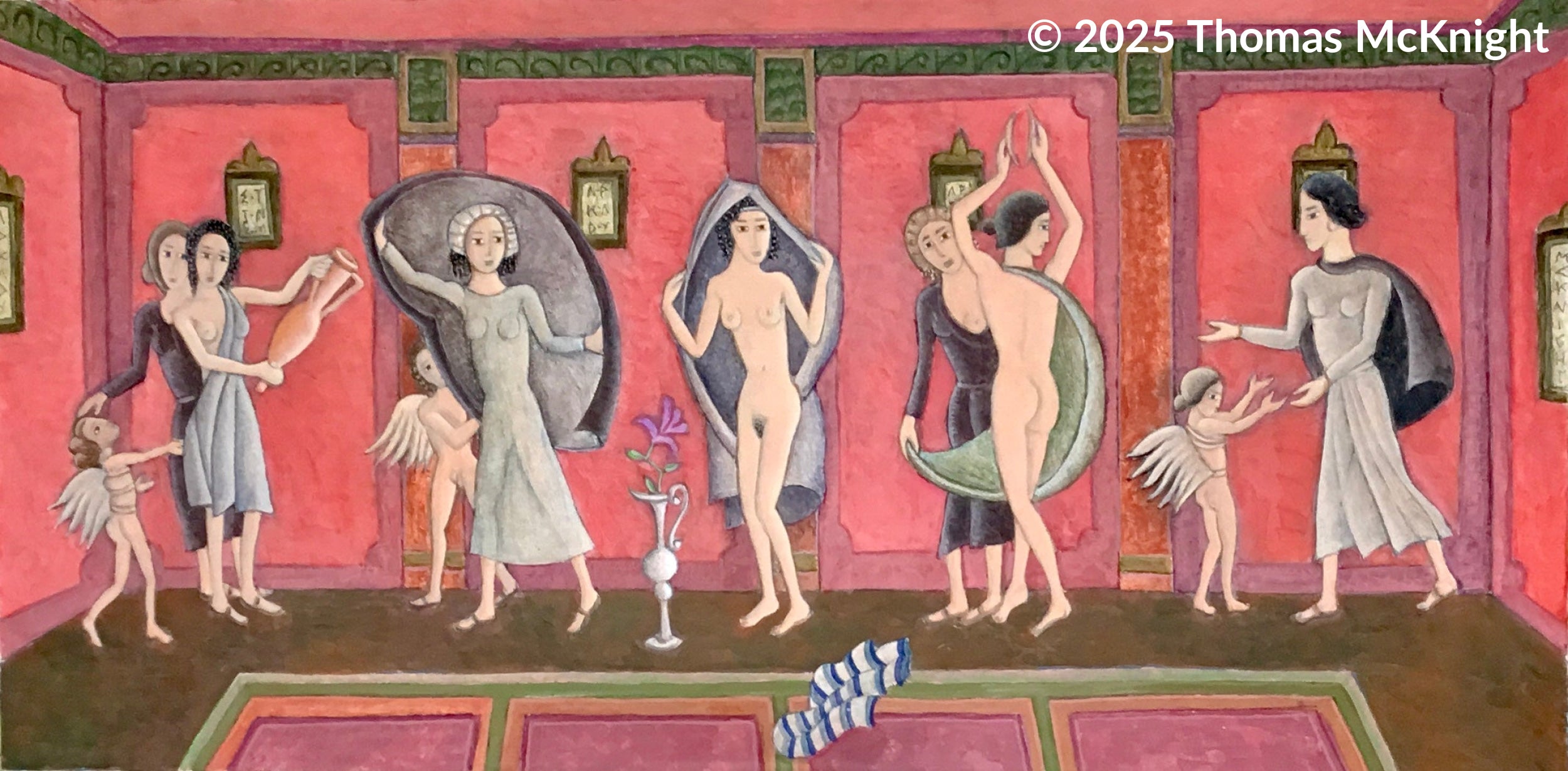 Pompeii Fresco