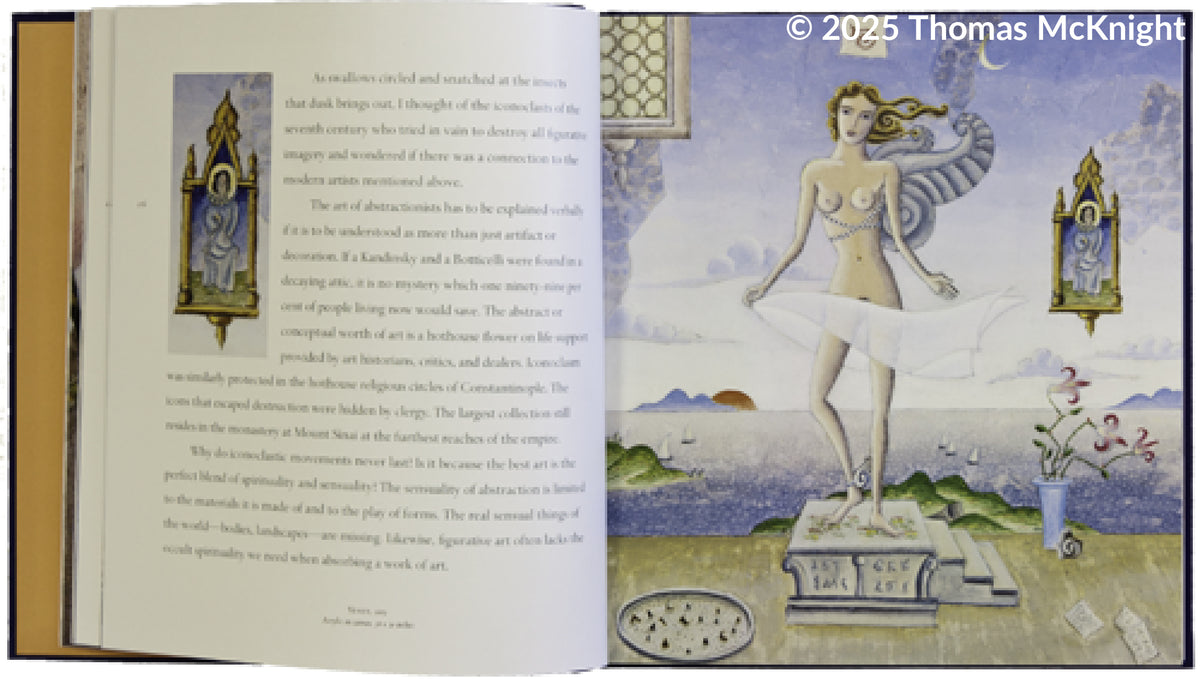 Thomas McKnight’s Arcadia Deluxe Artist’s Edition books
