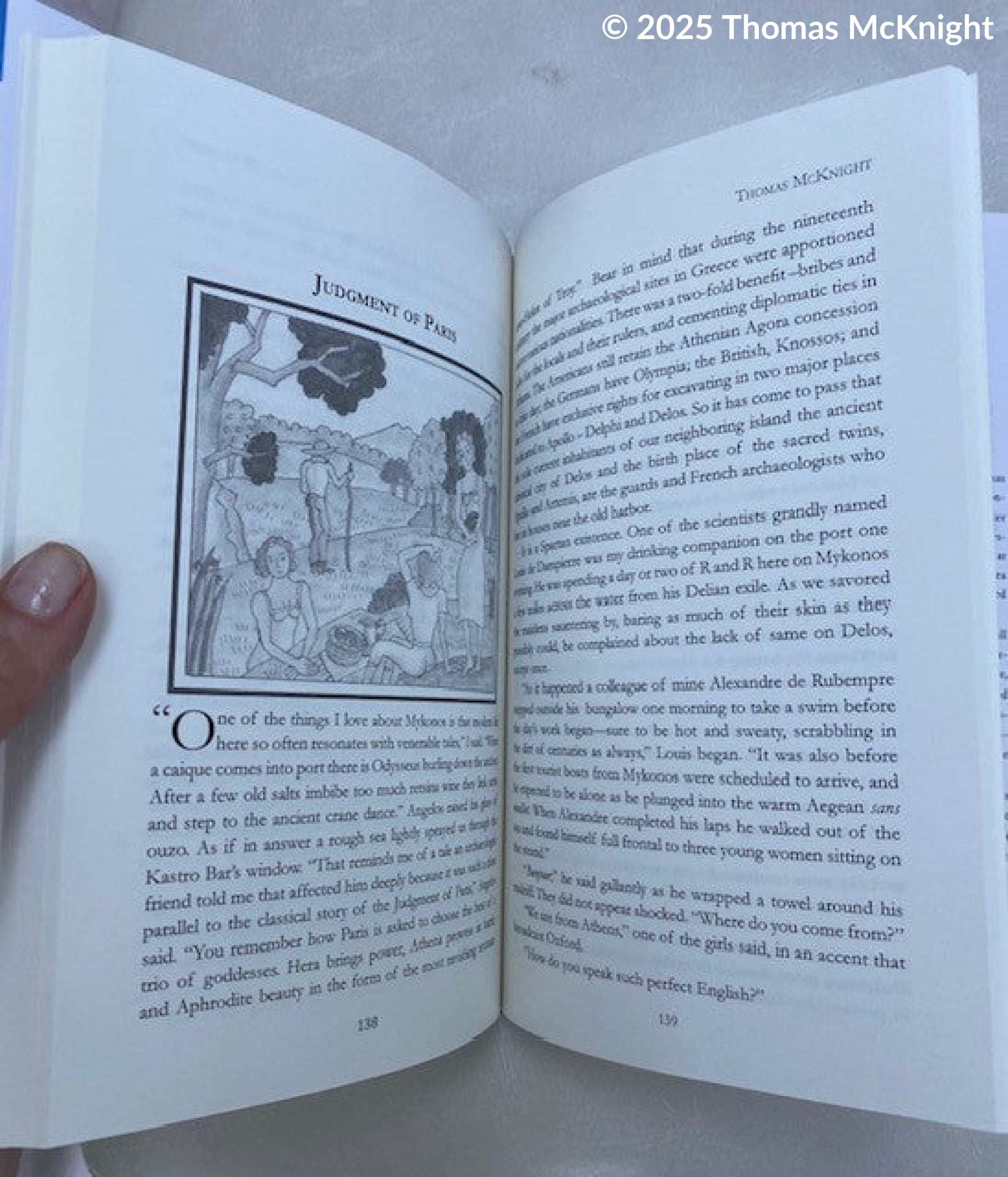 Thomas McKnight’s Tales of Mykonos books