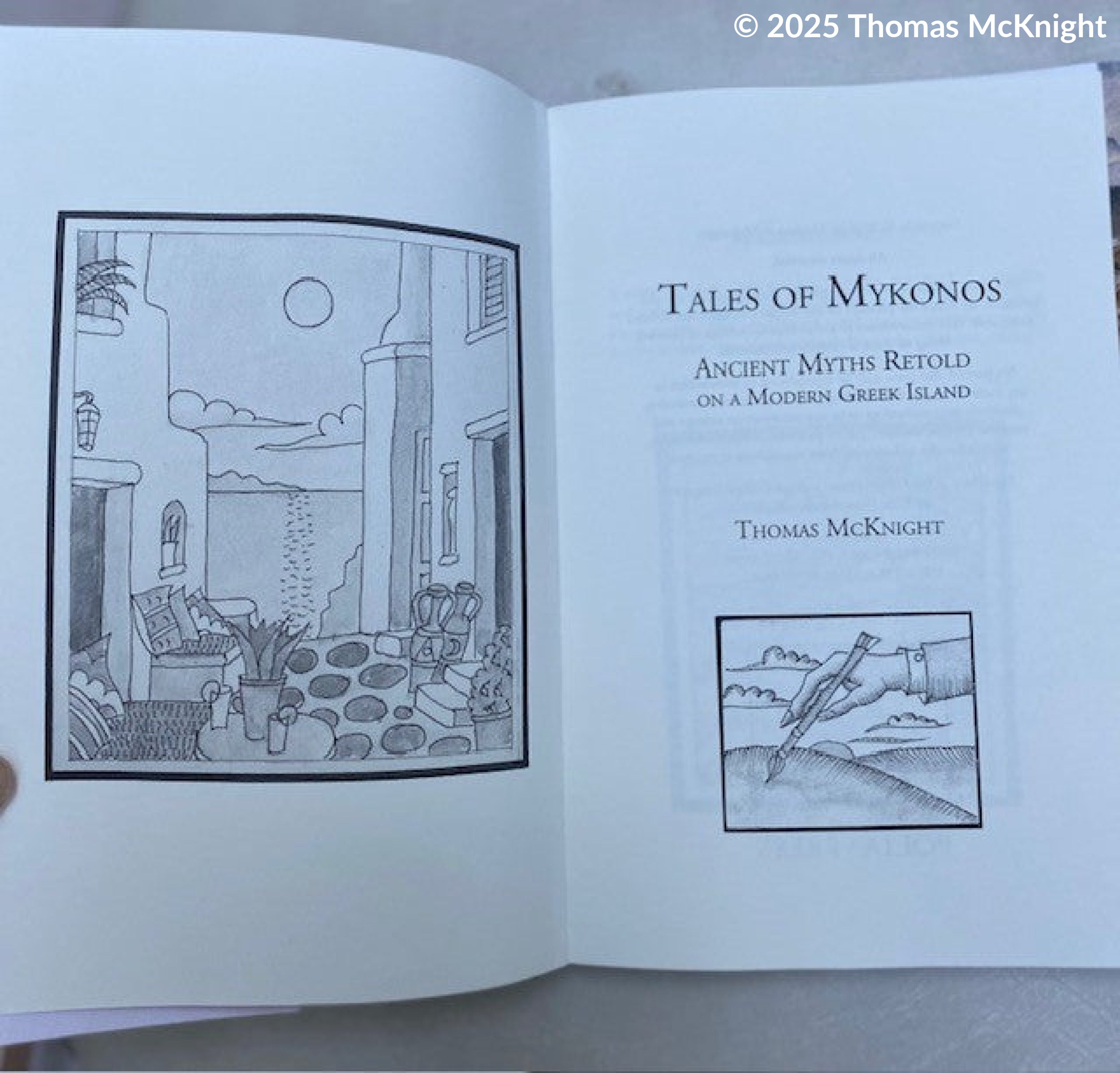 Thomas McKnight’s Tales of Mykonos books