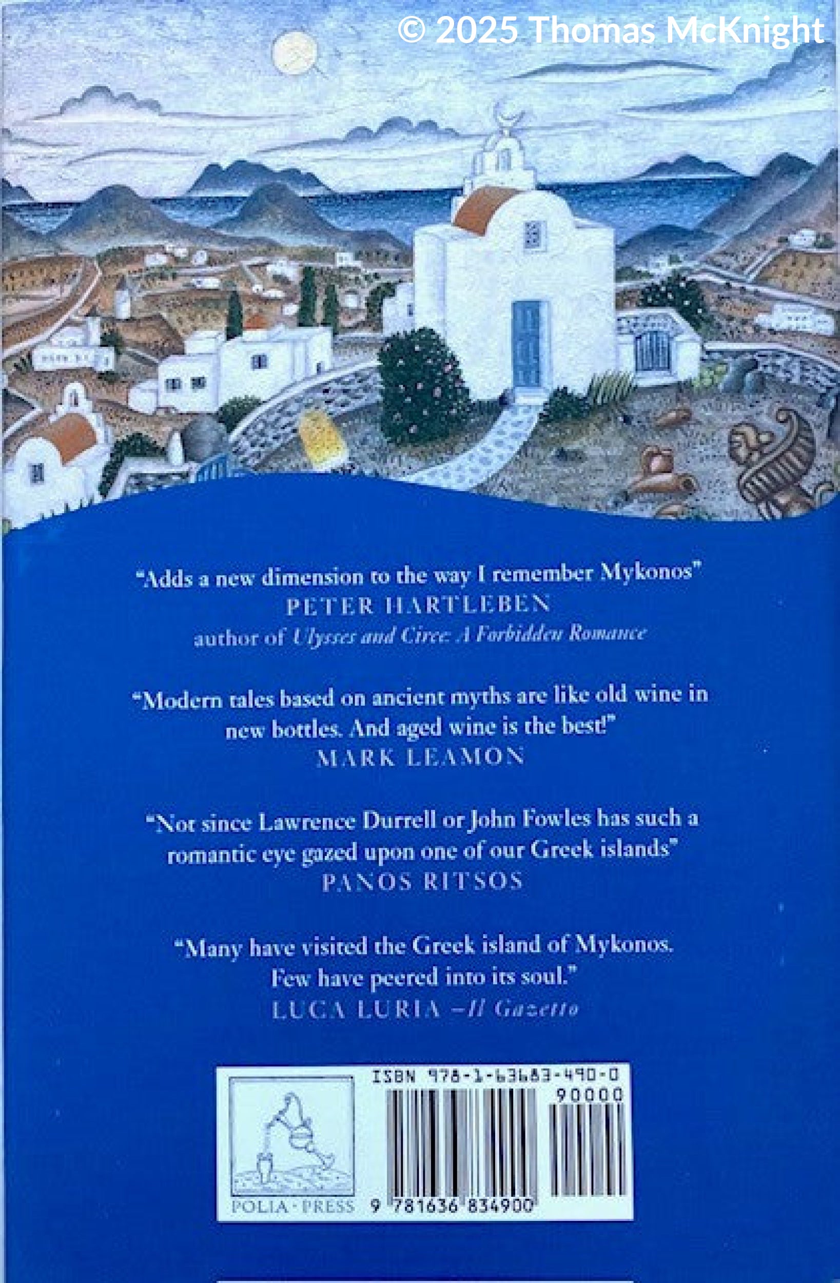 Thomas McKnight’s Tales of Mykonos books