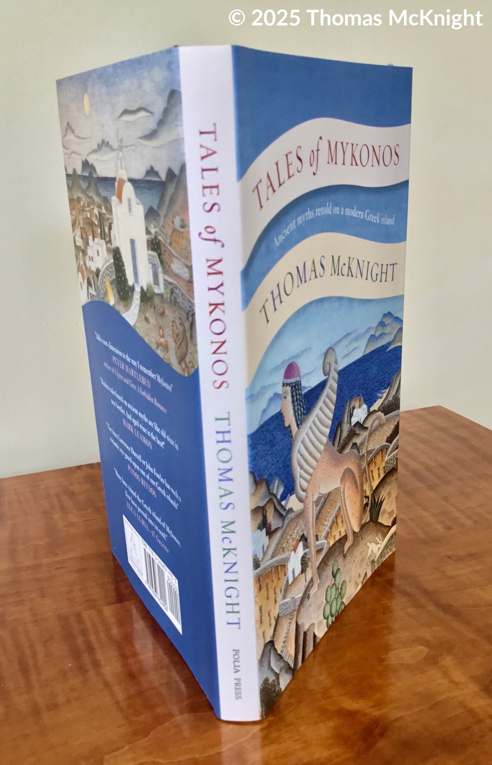 Thomas McKnight’s Tales of Mykonos (signed edition) books